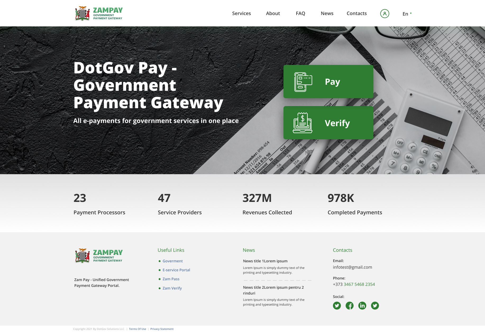 DotGov Pay – Government Payment Gateway